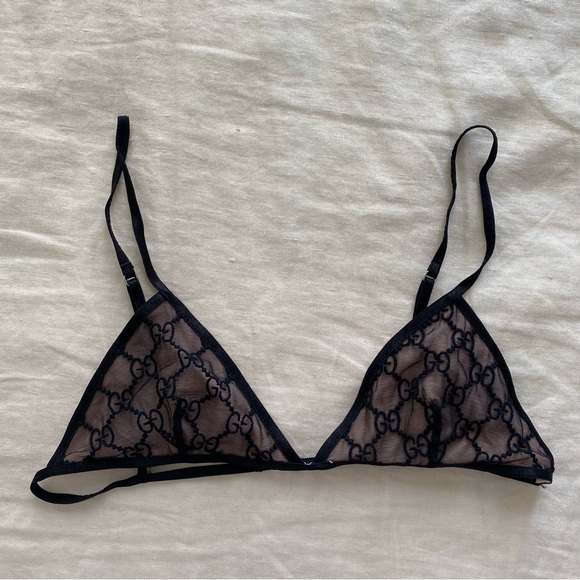 Gucci Other - Gucci Black Lace Bra